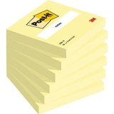 Post-it Post-it, Haftnotizen, 76 x 76 mm, gelb (7.5 x 7.5 cm)