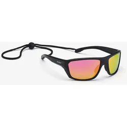 Virgo Polarized Sports Sunglasses Unisex Black/Pink Coral, Größe:One Size - Accessoires > Brillen - Rot