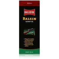 Ballistol Balsin Schaft-Öl rotbraun 50ml Flasche - Holzschutz gegen