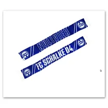 FC Schalke 04 Strickschal 2026 blau/weiß Unisex Einheitsgröße