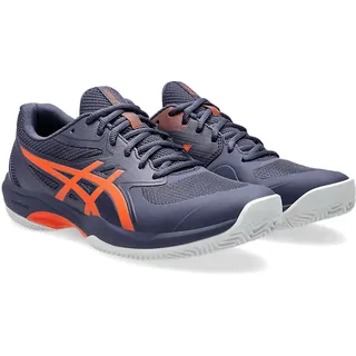 Asics Herren Game FF Clay/Oc Indigo Nebel/NOVA ORANGE, 47 EU - 12H