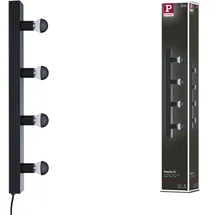 Paulmann Regula II 4x40 W dimmbar Schwarz 7,5 cm