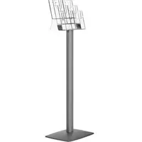 Update-Displays update displays Bodenprospektständer »Pillar« 6x DIN lang silber,