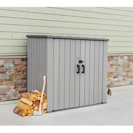 Lifetime Geräteschrank 1,92 x 1,1 m Dunkelgrau