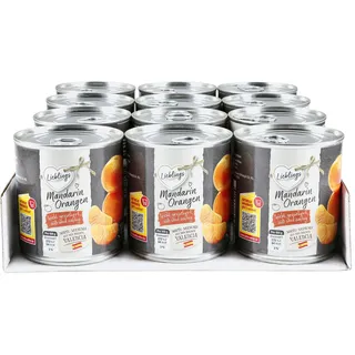 Lieblings Mandarin-Orangen leicht gezuckert 175 g, 12er Pack