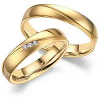 MARRYA Partnerring Titan Ringe Trauringe Eheringe Partnerringe goldfarben 66