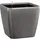 LECHUZA Quadro LS 35 Komplettset 35 x 35 x 33 cm anthrazit metallic