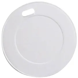 NATUREStar Flachdeckel für Pappbecher, weiß Ø 8cm 50 Stk.)