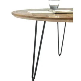 MID.YOU Couchtisch NELIA Ø Braun,