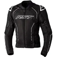 RST S-1 Mesh, Textiljacke wasserdicht - Schwarz/Weiß - 4XL