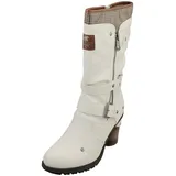 Mustang Winterstiefel »Palma« Kurzstiefel, Winterstiefel mit wärmendem Textifutter, Gr. 39, weiß, , 67465245-39