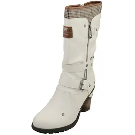 Mustang Winterstiefel »Palma« Kurzstiefel, Winterstiefel mit wärmendem Textifutter, Gr. 39, weiß, , 67465245-39