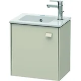 Duravit Waschtischunterschrank wandhängend „Brioso“ 42 × 44,2 × 28,9 cm, in Taupe Matt