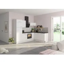 OPTIFIT Winkelküche L-Form 270 cm Weiß