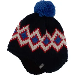 Diamond Knit Cap Kinder Mütze Bommelmütze Strickmütze M