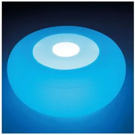 Intex Dekoleuchte Metall 86x33 cm inkl. LED-Lampe weiß