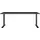Germania Schreibtisch GERMANIA "Lemont", grau (graphit, schwarz, graphit), B:180cm H:68cm T:80cm, Tische, Schreibtisch, Mechanisch höhenverstellbarer Schreibtisch