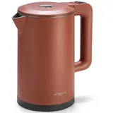 Tognana Iridea, kabelloser Wasserkocher 1,7 l, Kunststoff-Edelstahl, rot,