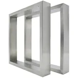 GGM Möbel U Bartisch Kufen 58 x 105 cm Weiß