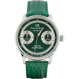 Carl von Zeyten Schönmünzach Automatikuhr Leder 40 mm CVZ0086GRS