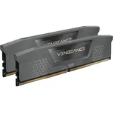 Corsair Vengeance DDR5 16GB (2x8GB) 5200MHz CL40 UDIMM Kit DDR5-5200 CL40-40-40-77 1.25V AMD EXPO Intel XMP 3.0 Desktop-Arbeitsspeicher – Grau