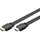 goobay HDMI-Kabel 2.1 A Stecker > Stecker 1,5 m Schwarz