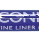 Q-Connect Q-Connect® Feinschreiber 0,4 mm, blau