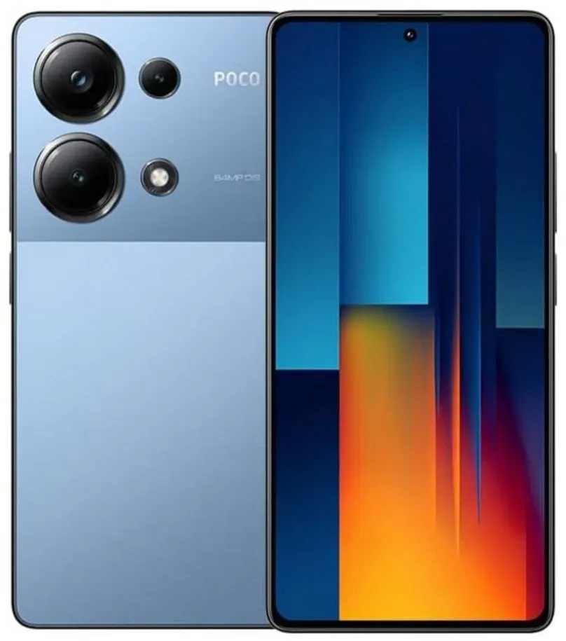 Xiaomi POCO M6 Pro Smartphone (6,67 Zoll, 512 GB Speicherplatz, 64 MP Kamera) blau