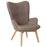 CLP Lounger Durham Stoff taupe