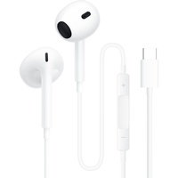 USB C Kopfhörer, in Ear Kabel Kopfhörer, Type C Kopfhörer mit Mikrofon und Lautstärkeregler, HiFi-Stereo, kraftvoller Bass und kristallklares Audio für Huawei, One Plus, Google, Samsung, Xiaomi
