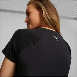 Puma FIT Logo Trainingsshirt Damen 51 - PUMA black S
