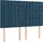 vidaXL Boxspringbett 140 x 200 cm Dunkelblau