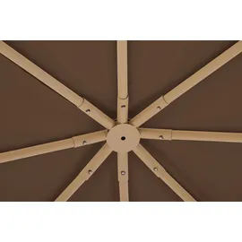Primaster Pavillon 3 x 3 x 2,75 m Bambus Optik