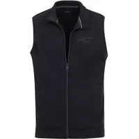 CasaModa Sweatweste CASAMODA "CASAMODA Sweatweste uni", Herren, Gr. M, blau (dunkelblau), 100% Baumwolle, Westen