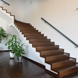 Relaxdays Relaxdays, Handlauf Aluminium, anthrazit