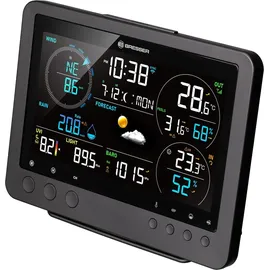 Bresser 8-in-1-WLAN-Profi-Wetterstation Bise Schwarz