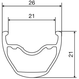 MAVIC Crossride Fts-x 29 ́ Vorderrad