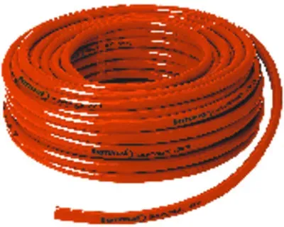 Sicherheits-Wasserschlauch orange 19x3,25mm Betriebsdruck 9 bar 3/4