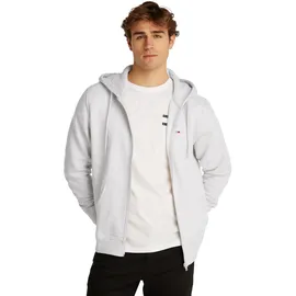Tommy Hilfiger Tommy Jeans TJM REG S FLAG ZIP FLEECE Thru mit bestickten Markenlogo auf Brusthöhe Gr. M,