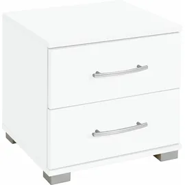 Priess Nachtkonsole PRIESS "Husum Nachtkonsole in premium Qualität Schlafzimmer Schrank", weiß, B:41cm H:37cm T:38cm, Holzwerkstoff, Sideboards, Nachtkonsole, mit 2 Schubkästen Nachtschrank Beistellschrank Nachtschränkchen