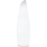 Licht-Erlebnisse Außenleuchte Kunststoff 170 cm Akku IP65 dimmbar RGBW weiß