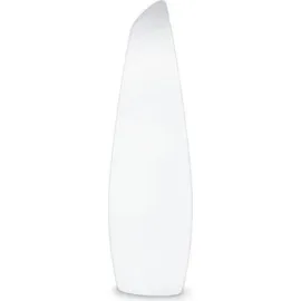 Licht-Erlebnisse Außenleuchte Kunststoff 170 cm Akku IP65 dimmbar RGBW weiß