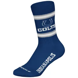 NFL Indianapolis Colts 3pk Huddle Crew Socks, 43-46