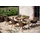 Niehoff Bistro Edelstahl quadratisch - 95 x 95 cm HPL Graphit-Design