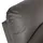 Mendler Fernsehsessel HWC-K62, Sessel Relaxsessel TV-Sessel Liege, Liegefunktion Aufstehhilfe, Metall Kunstleder - grau