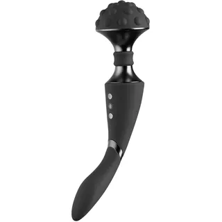 Vive Shiatsu Biegsamer Massagestab - Schwarz