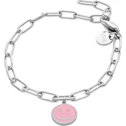 GMK Collection Armband Edelstahl, Emaille silber Damen 