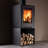 Schmitzker Cuby Steel Kaminofen 6,4 kW Stahl Schwarz