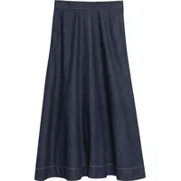 Comma, Midirock Damen Blau 40