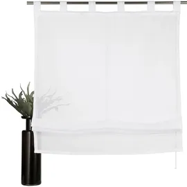 OTTO home Raffrollo OTTO HOME "Regina" Gr. 3, beige (creme), B:80cm H:140cm, Voile, Obermaterial: 100% Polyester, Raffrollos, Transparent, Voile, Polyester, einfarbig, uni